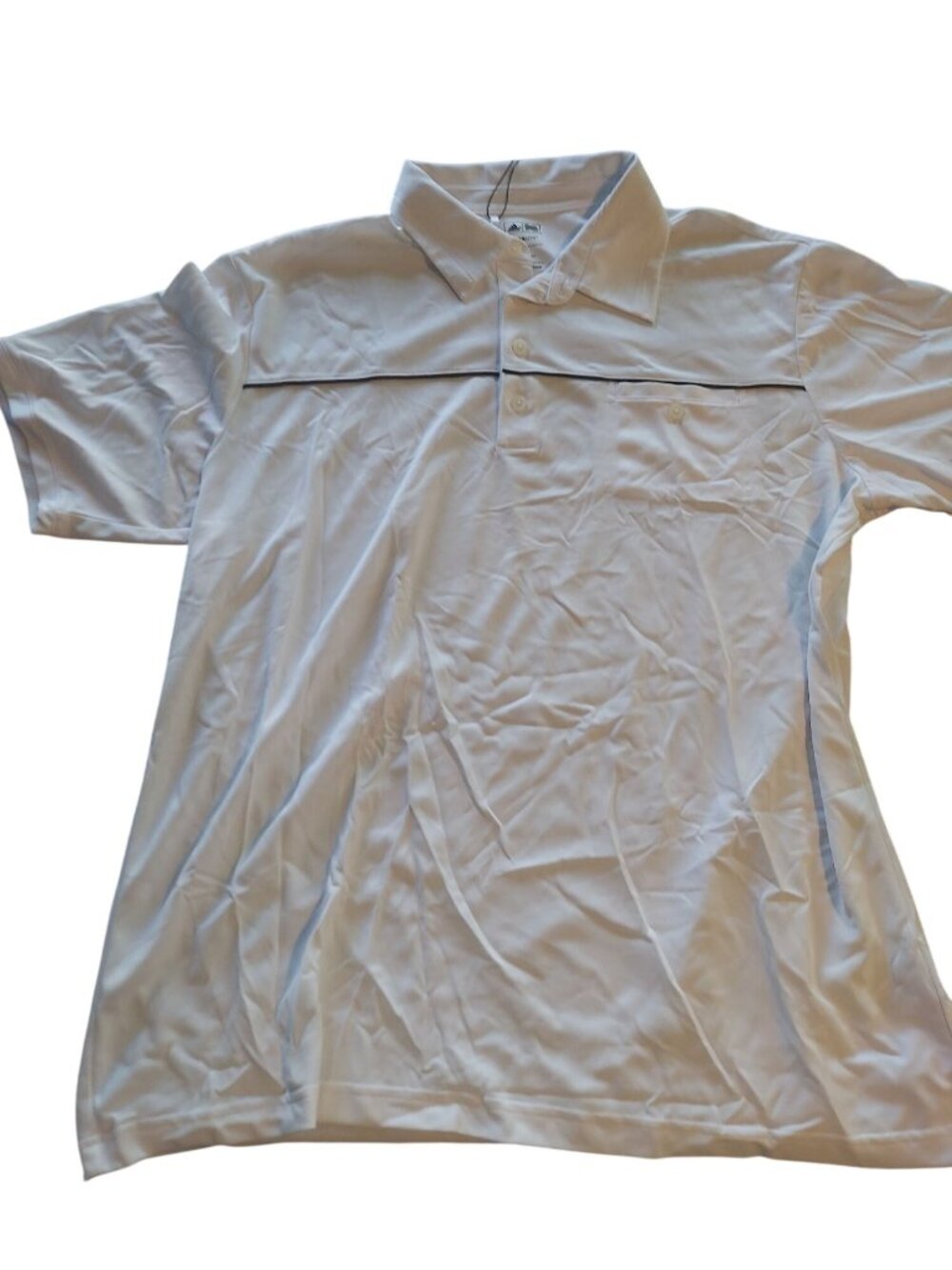 Adidas Golf ClimaLite Polo Shirt White XL Mens Short Sleeve 1533